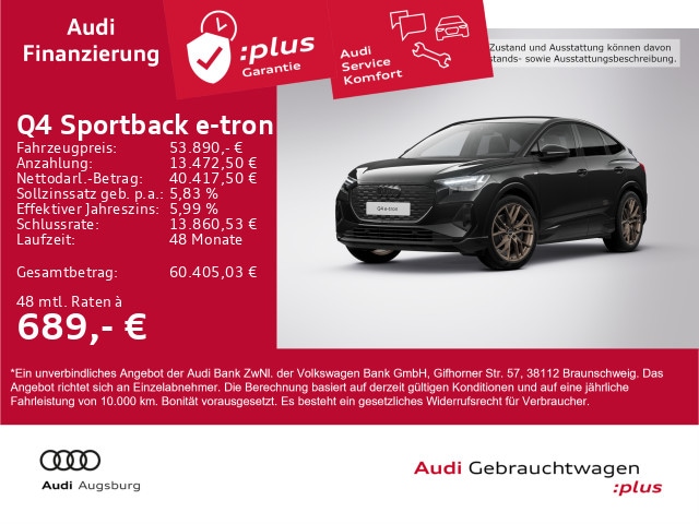 Audi Q4 e-tron Quattro Sportback