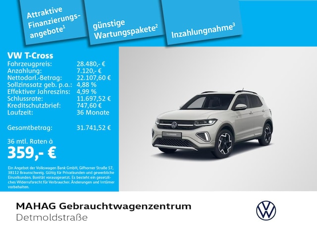 Volkswagen T-Cross 1.5 TSI DSG IQ.Drive R-Line