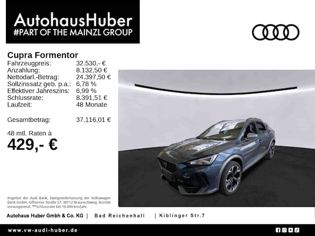 Cupra Formentor 2.0 TSI DSG VZ