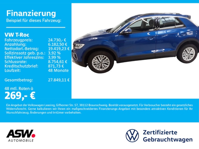 Volkswagen T-Roc 1.0 TSI Life