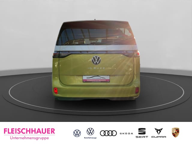 Volkswagen ID.Buzz Bus AHK-klappbar Navi Memory Sitze 360 Kamera LED Blendfreies Fernl. Kurvenlicht