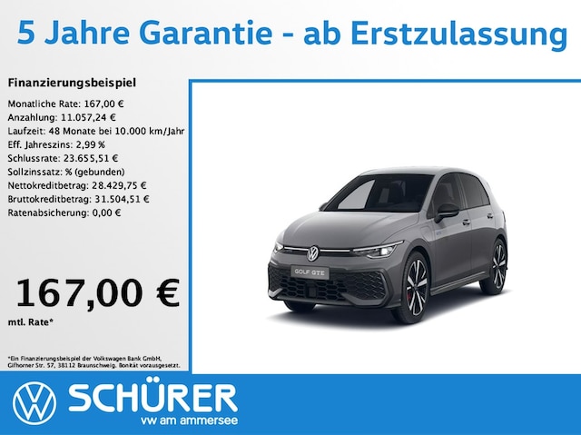 Volkswagen Golf GTE Golf VIII eHybrid