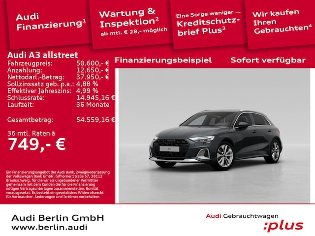 Audi A3 40 TFSI Hybride S-Tronic