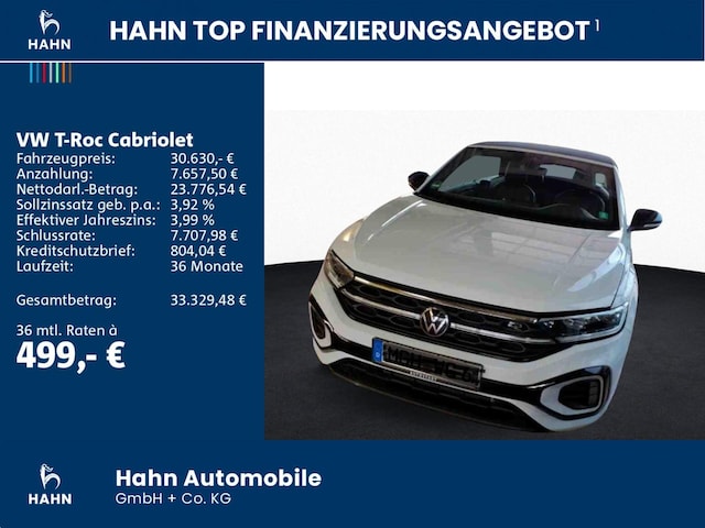 Volkswagen T-Roc Cabriolet R-Line Style