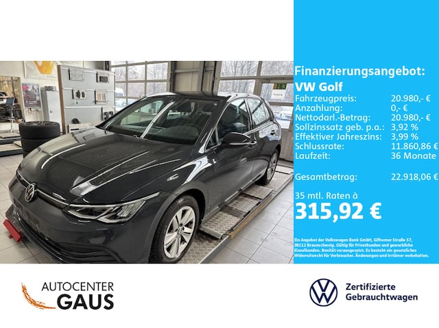 Volkswagen Golf 1.5 TSI Golf VIII Life