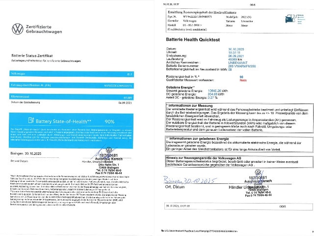 Volkswagen ID.3 Life Performance Pro
