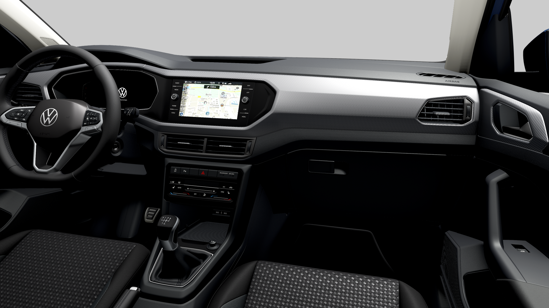 Volkswagen T-Cross TSI+ALU 16''+ACC+TRAVEL ASSIST+NAVI+EINPARKHILFE+APP CONNECT+KLIMA