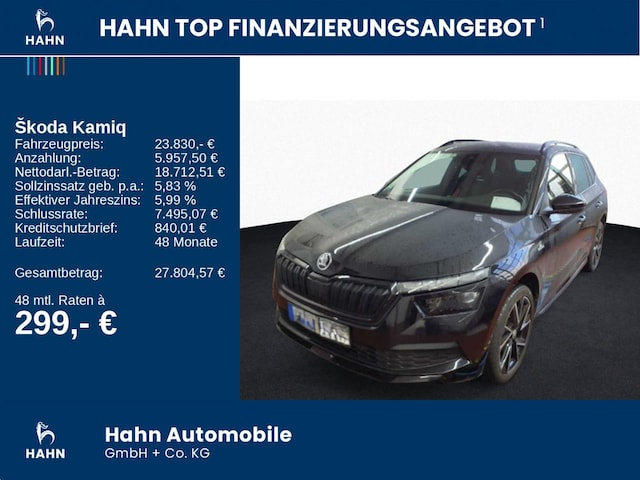 Skoda Kamiq 1.0 TSI Monte Carlo