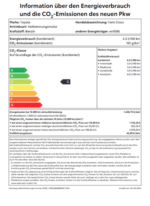 Toyota Yaris Cross 4x2 5-deurs Plus