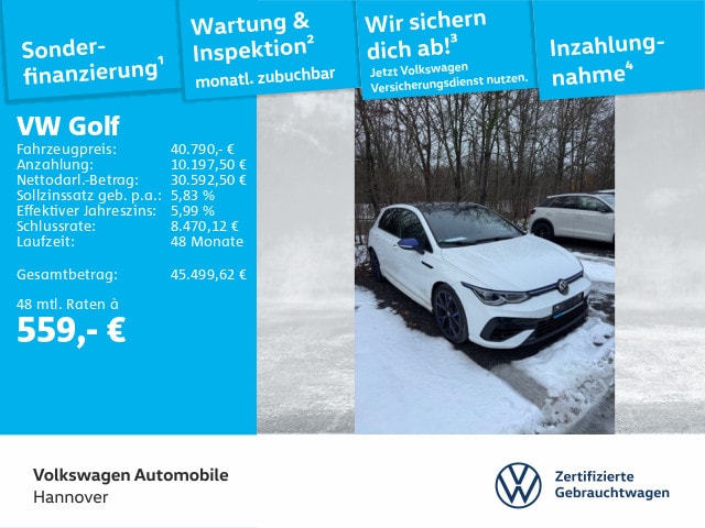 Volkswagen Golf 2.0 TSI DSG Golf VIII