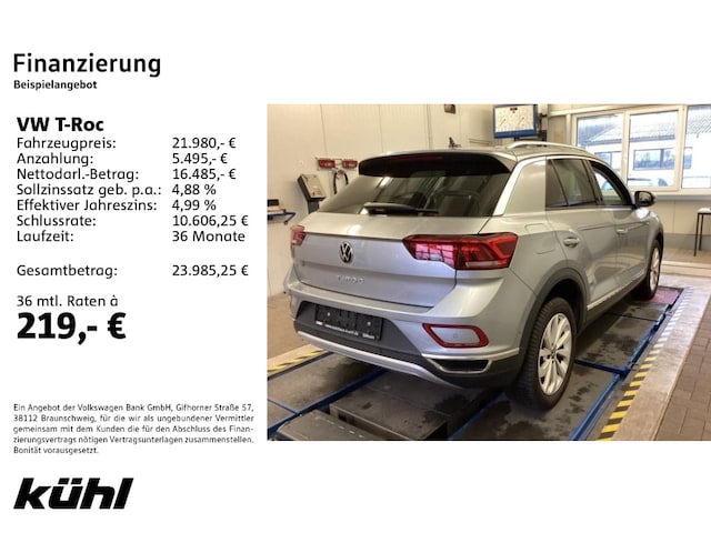 Volkswagen T-Roc 1.0 TSI Style