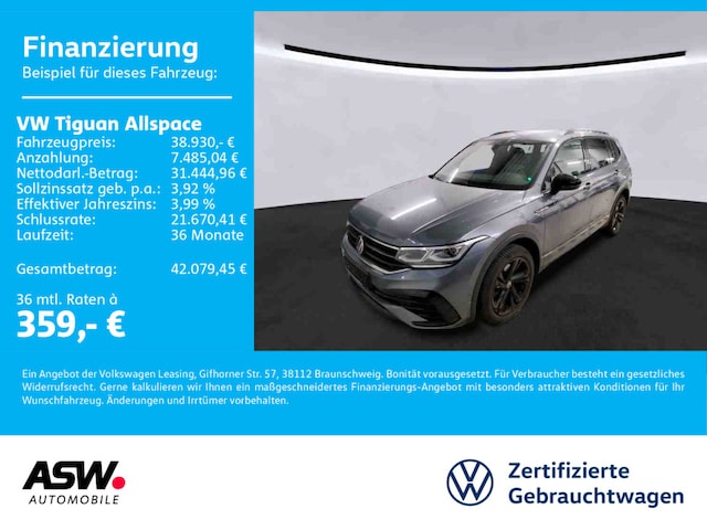Volkswagen Tiguan 2.0 TDI Allspace DSG R-Line