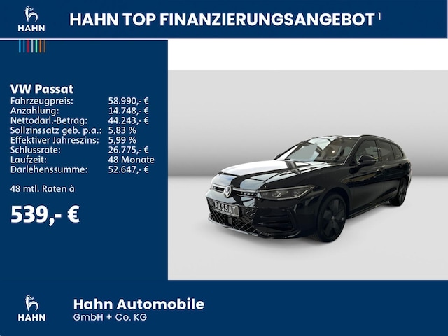 Volkswagen Passat PASSAT "R-LINE" 8-FACH-BEREIFT STANDHEIZUNG AHK