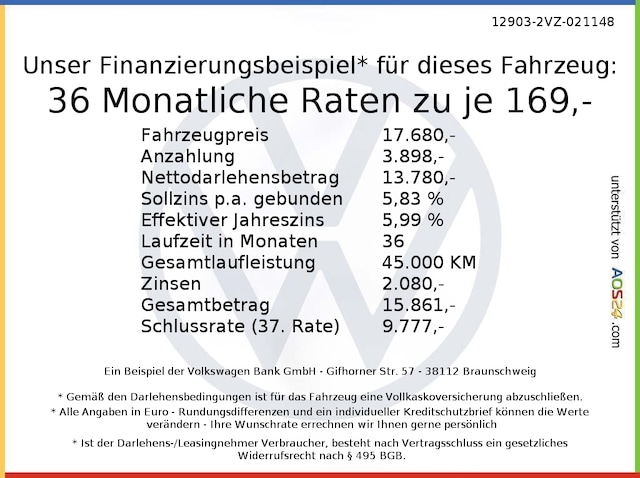 Volkswagen T-Cross 1.0 TSI Life