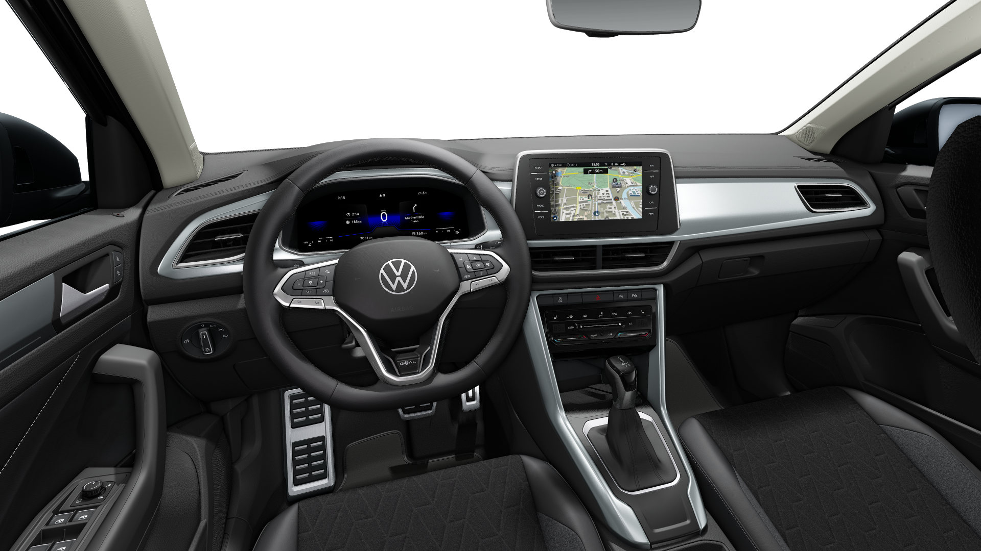 Volkswagen T-Roc Goal ACC LED Temp GJR APP-Connect PDCv+h SHZ Klima Freisprech Digitales Cockpit