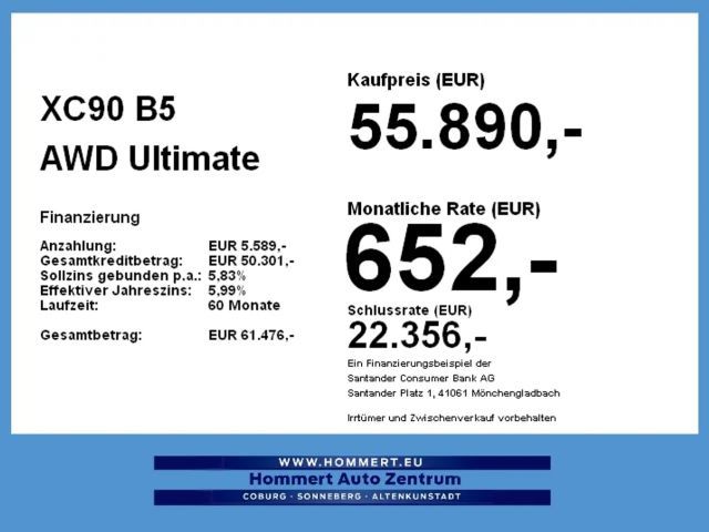 Volvo XC90 AWD Dark Ultimate