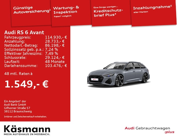 Audi RS6 Avant Quattro