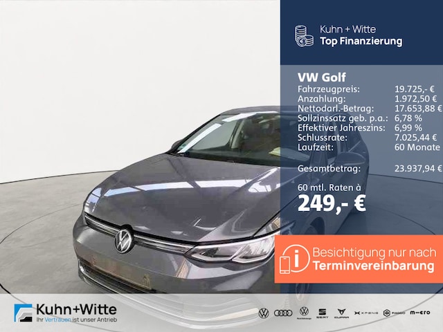 Volkswagen Golf 1.0 TSI Golf VIII
