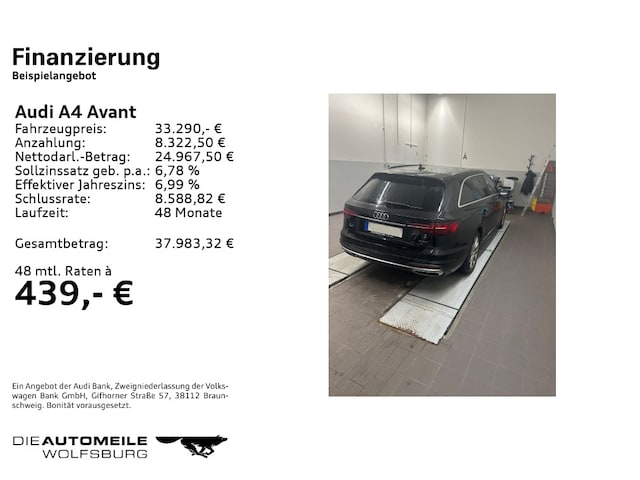 Audi A4 40 TFSI Avant Quattro S-Tronic