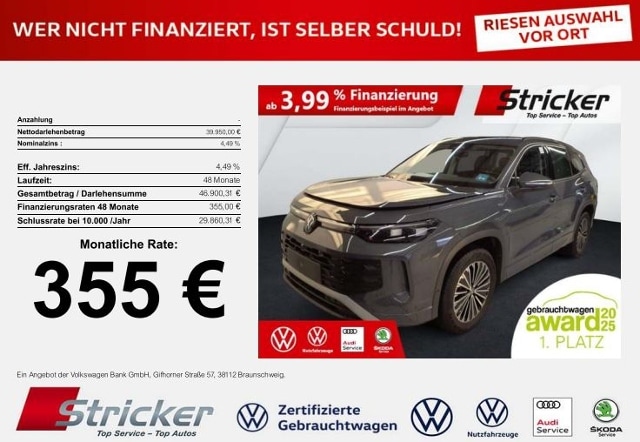 Volkswagen Tayron 2.0 TDI DSG IQ.Drive