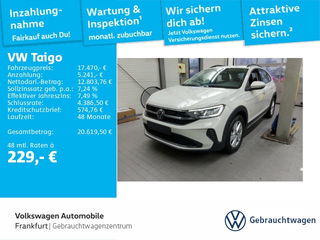 Volkswagen Taigo 1.0 TSI Life