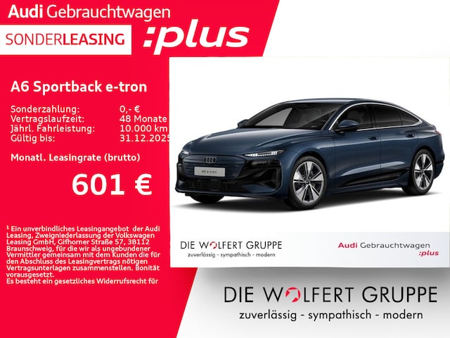 Audi A6 e-tron Quattro Sportback