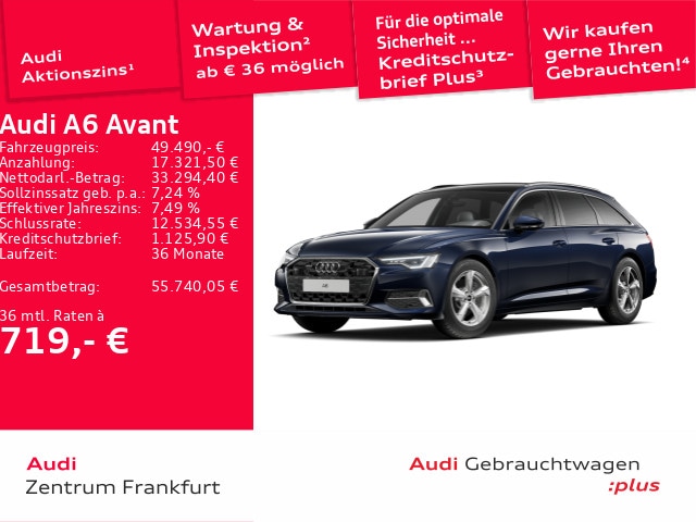 Audi A6 45 TFSI Avant Quattro S-Tronic