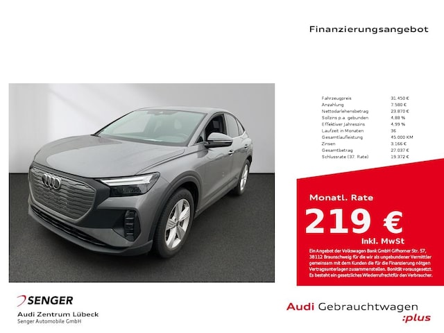 Audi Q4 e-tron 35 Sportback