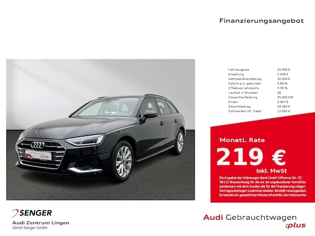 Audi A4 40 TDI Avant S-Tronic