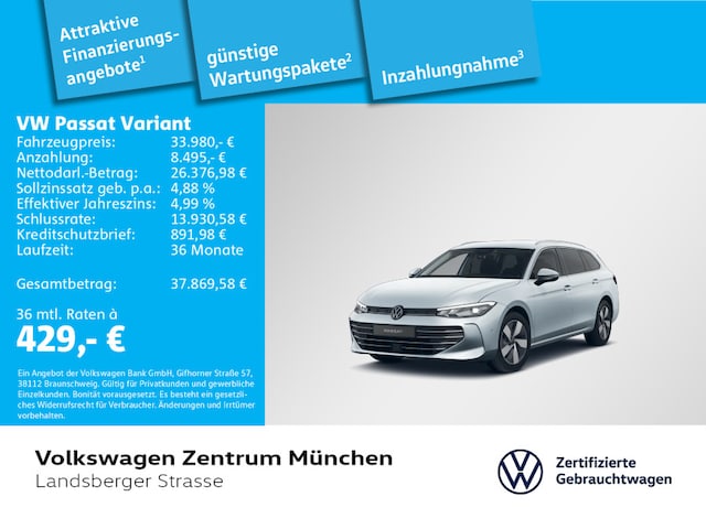 Volkswagen Passat 1.5 eTSI Business Variant