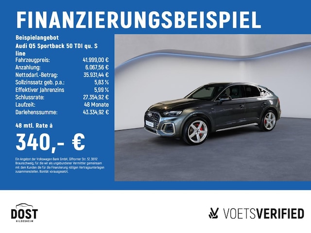 Audi Q5 50 TDI Quattro Sportback