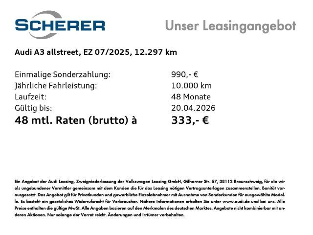 Audi A3 35 TFSI S-Tronic