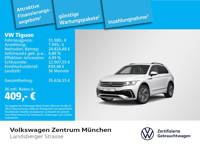 Volkswagen Tiguan 1.5 TSI DSG R-Line