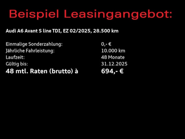 Audi A6 50 TDI Avant Quattro S-Line