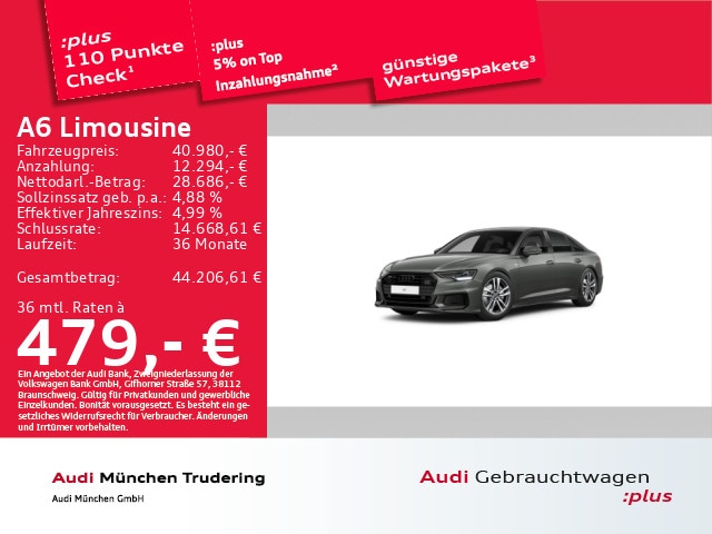 Audi A6 40 TDI Quattro S-Tronic Sedan Sport
