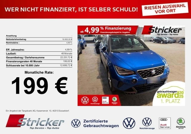 Seat Arona 1.0 TSI Connect DSG
