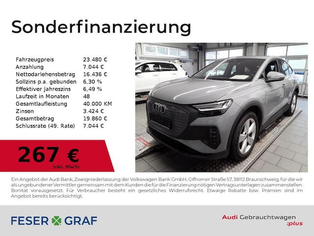 Audi Q4 e-tron 35 Sportback