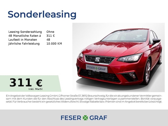 Seat Ibiza 1.0 TSI DSG FR-lijn