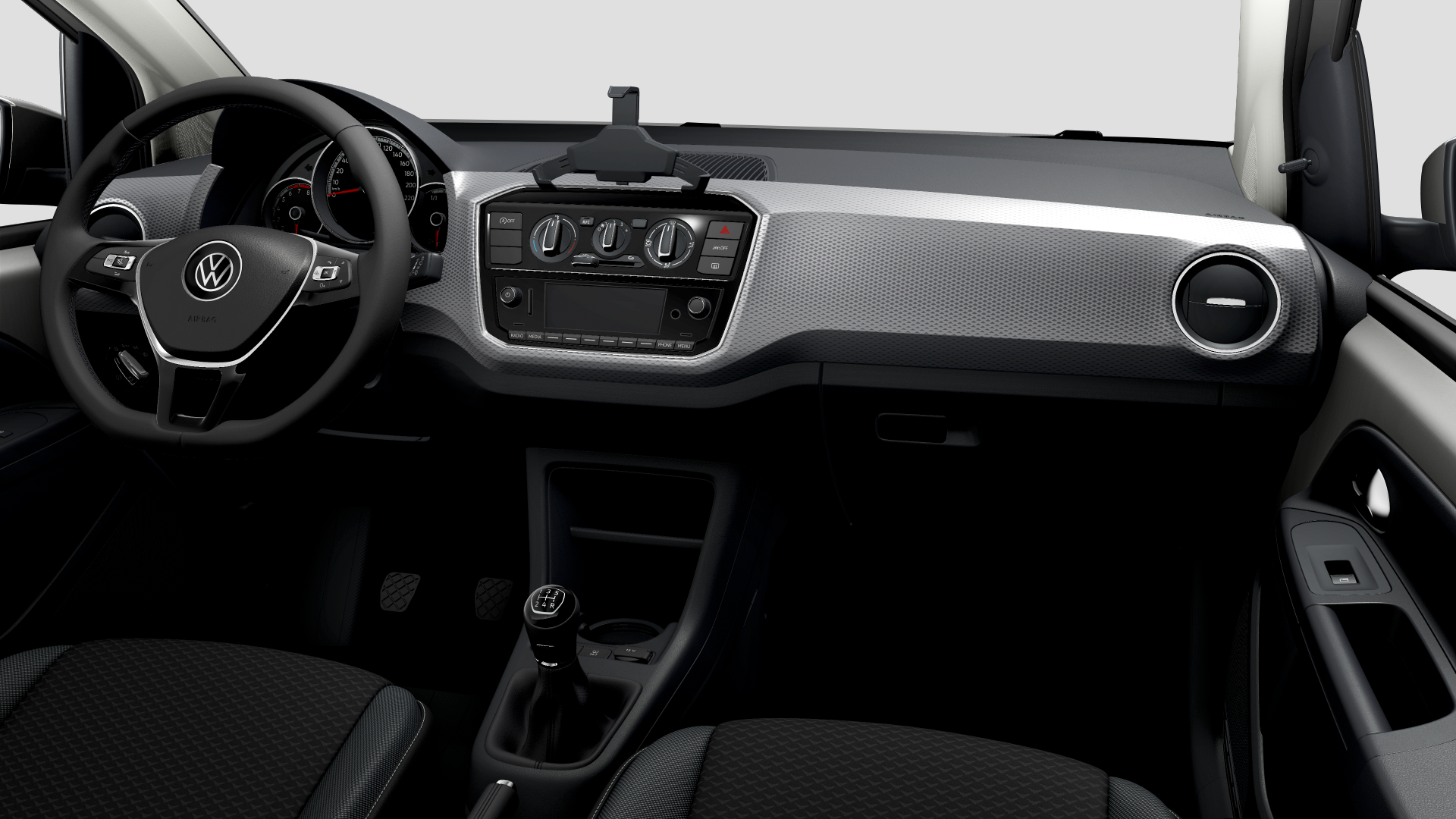 Volkswagen up! 15''+RADIO+USB+REGENSENSOR+DAB+MULTIFUNKTIONSLENKRAD