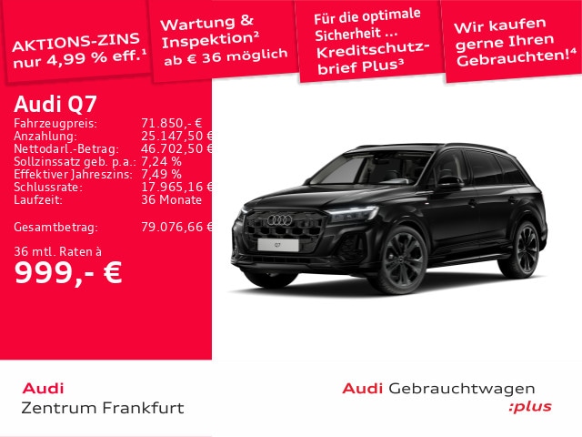 Audi Q7 50 TDI Quattro S-Line