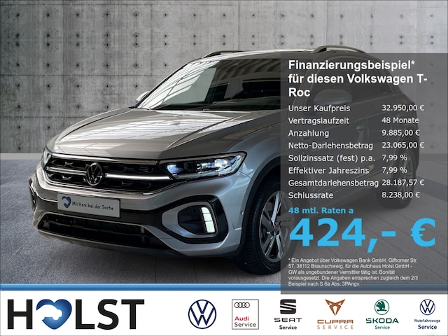 Volkswagen T-Roc 4Motion DSG R-Line
