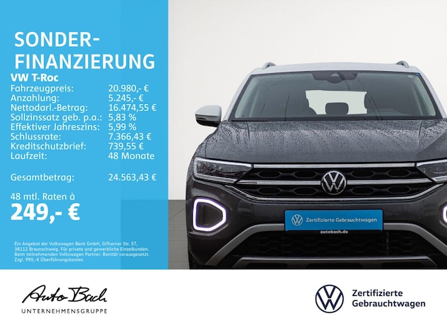 Volkswagen T-Roc 1.0 TSI Plus Style