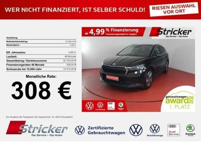 Skoda Enyaq iV60 308,-ohne Anzahlung Navi Kamera Matrix-LED