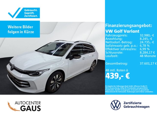 Volkswagen Golf 1.5 eTSI DSG Golf VIII Variant