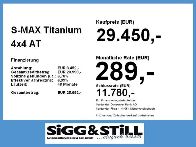 Ford S-Max 4x4 AWD Titanium