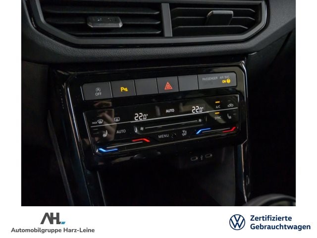 Volkswagen T-Cross TSI+ALU 17''+AHK+EINPARKHILFE+APP CONNECT+KLIMA+SITZHEIZUNG+LED