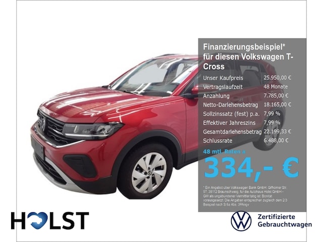 Volkswagen T-Cross 1.0 TSI IQ.Drive Life
