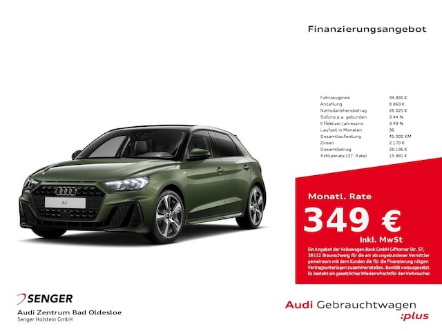 Audi A1 25 TFSI S-Line Sportback