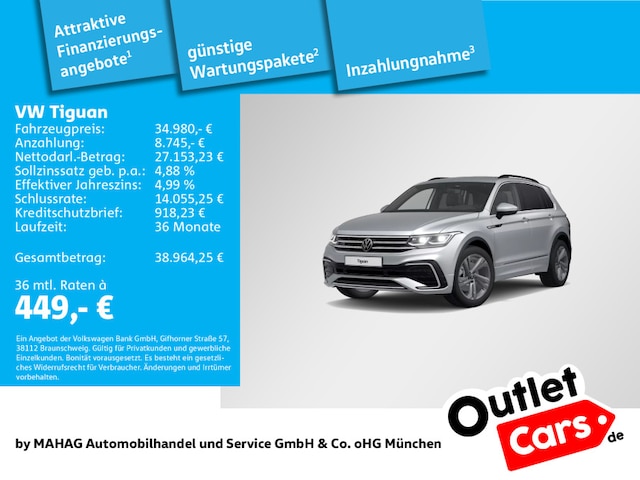 Volkswagen Tiguan 2.0 TSI DSG R-Line
