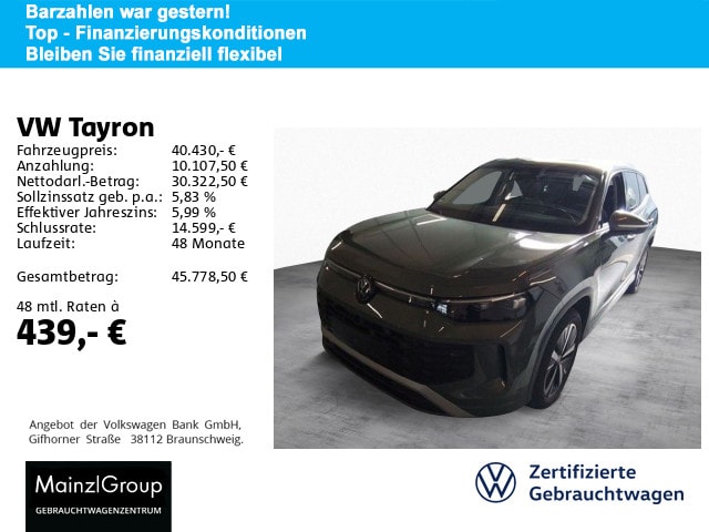 Volkswagen Tayron 1.5 eTSI DSG Life